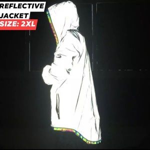 2020 REFLECTIVE WINDBREAKER HOODIE JACKET